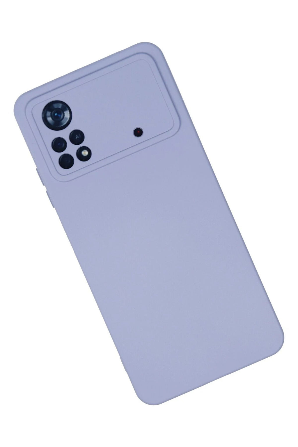 Mey İthalat® Poco X4 Pro 5G Kılıf Nano içi Kadife Silikon - Lila