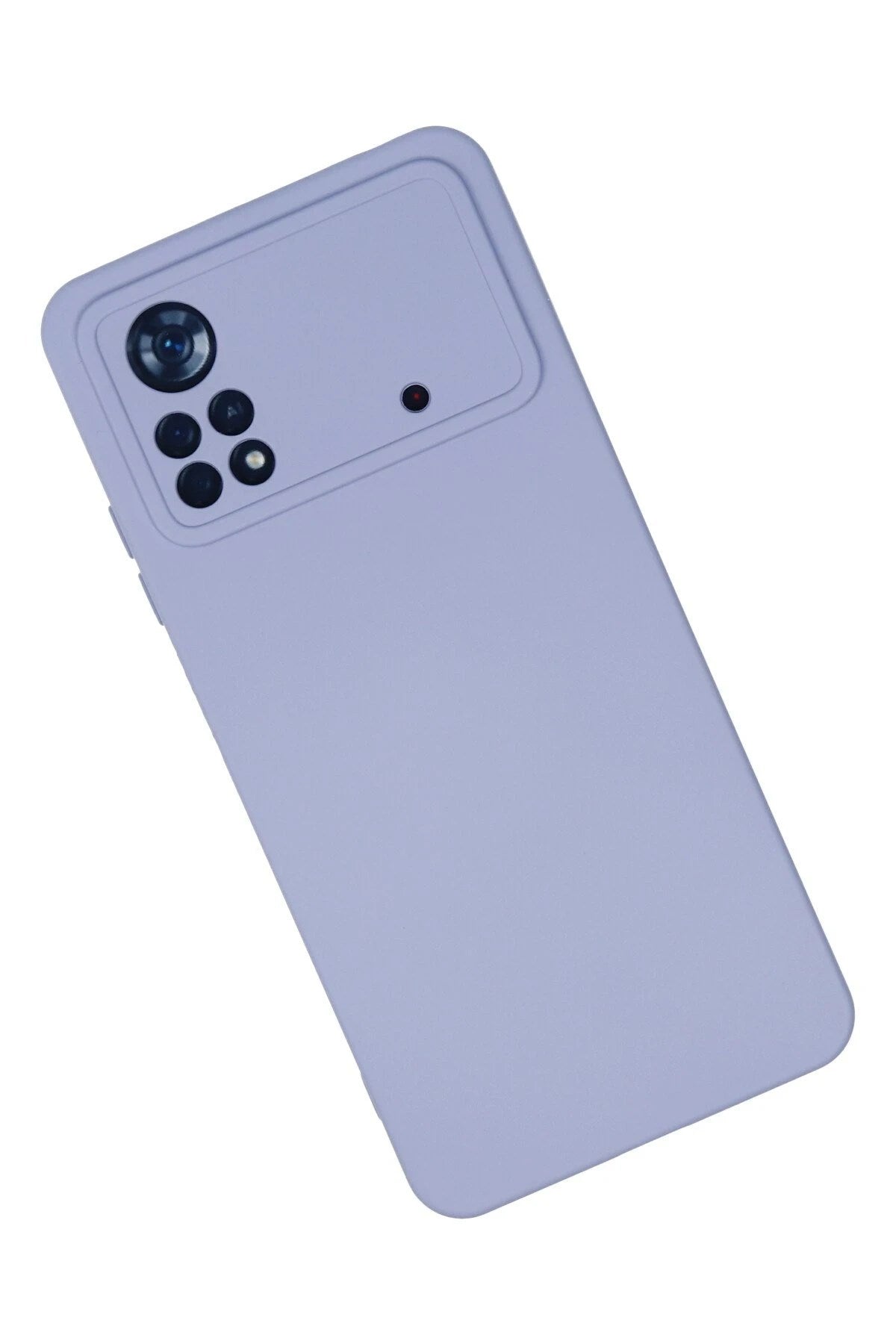 Mey İthalat® Poco X4 Pro 5G Kılıf Nano içi Kadife Silikon - Lila