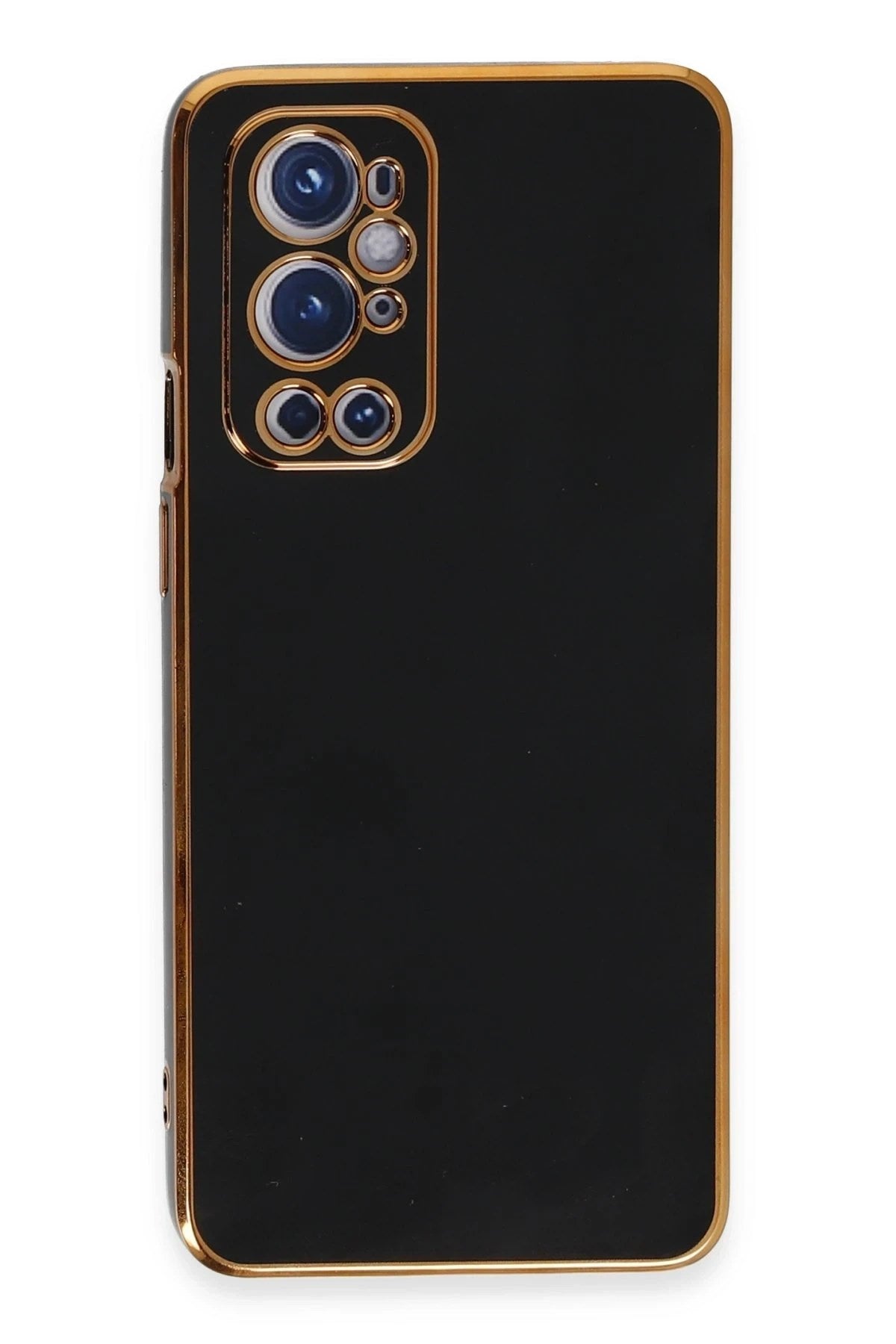 Mey İthalat® One Plus 9 Pro Kılıf Volet Silikon - Siyah