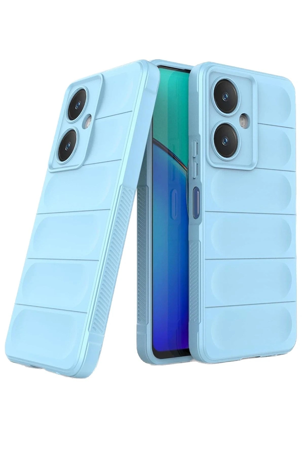 Mey İthalat® Vivo Y27 Kılıf Optimum Silikon - Sky Blue