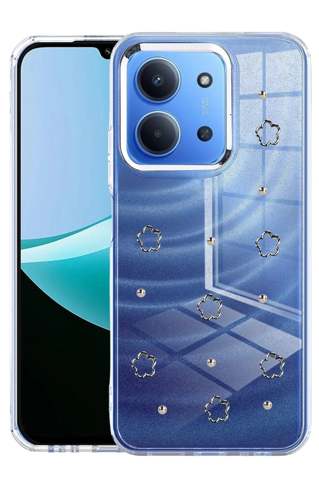 Mey İthalat® Redmi 15C 4G Fiyonk Desenli Kapak - Desen 2