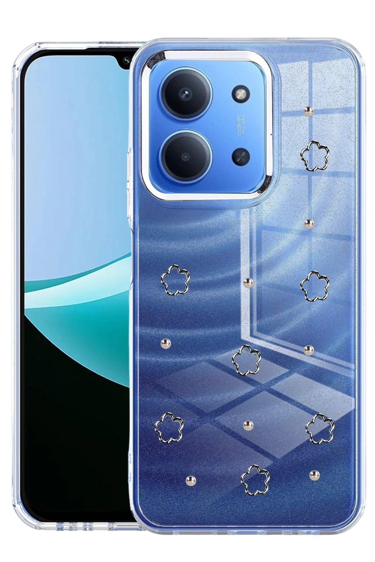 Mey İthalat® Redmi 15C 4G Fiyonk Desenli Kapak - Desen 2