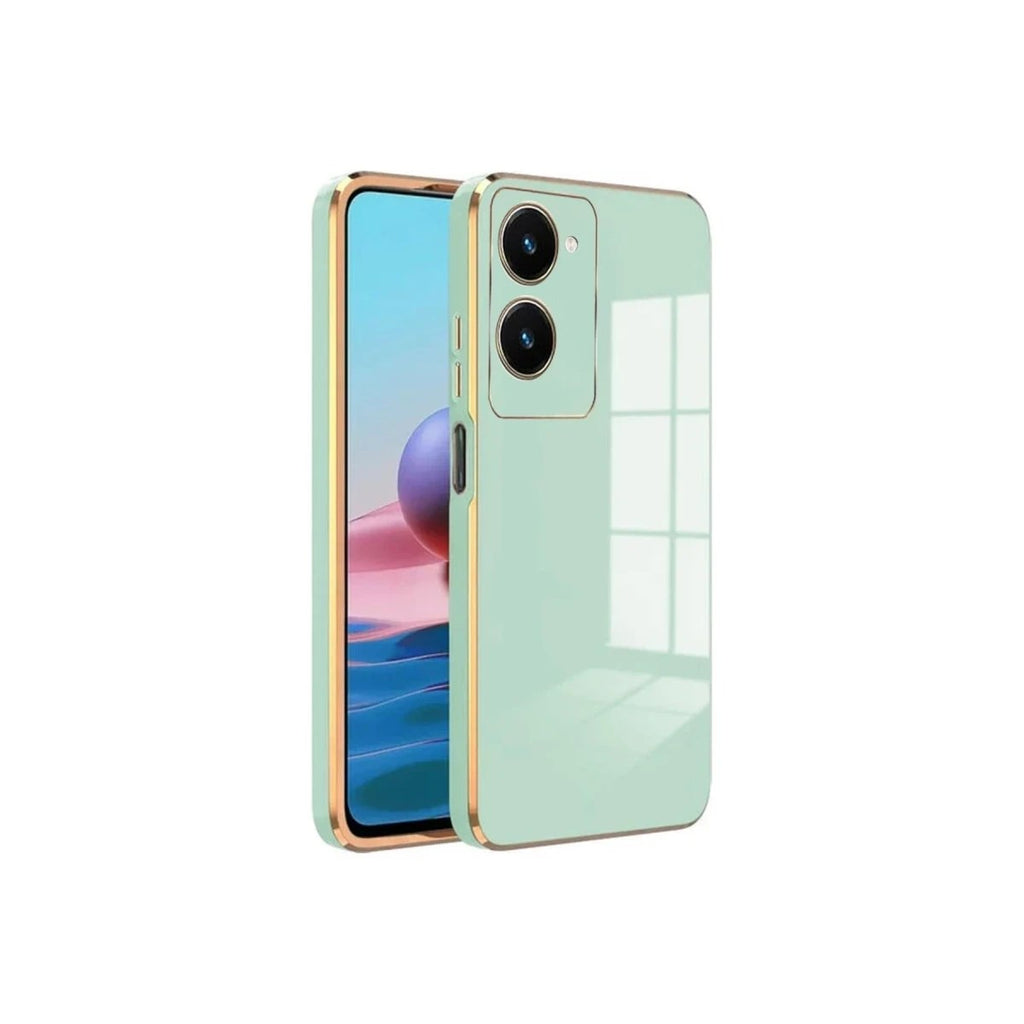 Mey İthalat® Vivo Y18 Kılıf Volet Silikon - Açık Yeşil