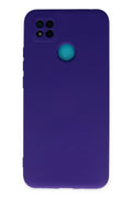 Mey İthalat® Redmi 9C Kılıf Nano içi Kadife Silikon - Mor