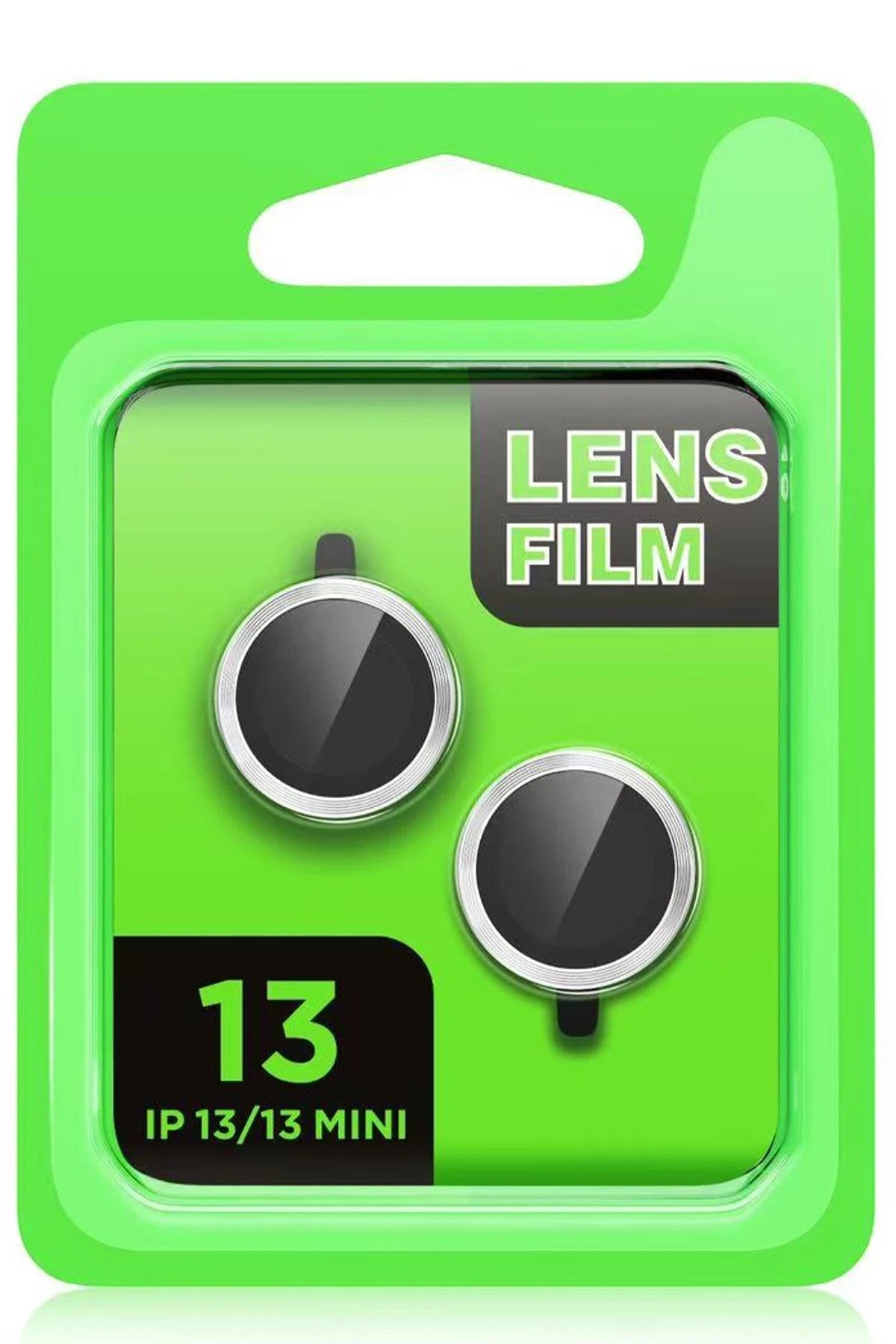 Mey İthalat® iPhone 13 Mini Raze Metal Kamera Lens - Siyah