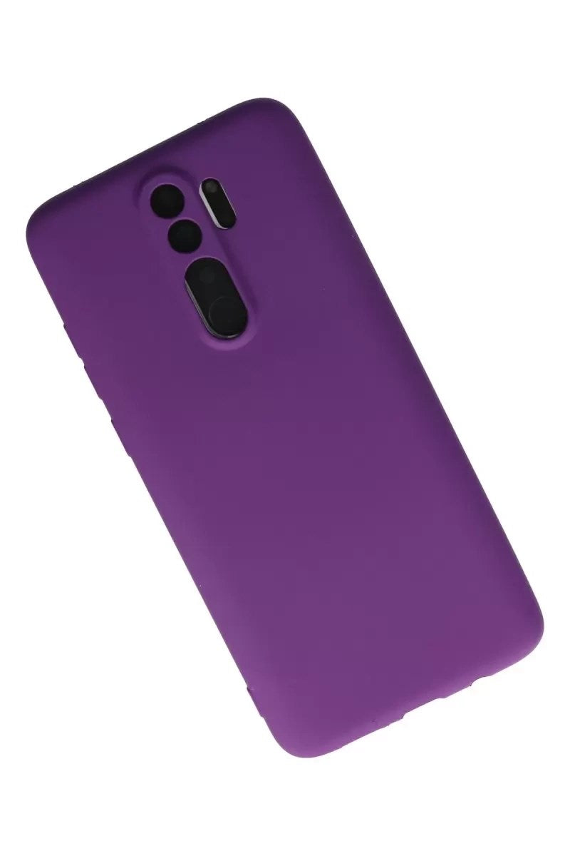 Mey İthalat® Redmi Note 8 Pro Kılıf First Silikon - Mor