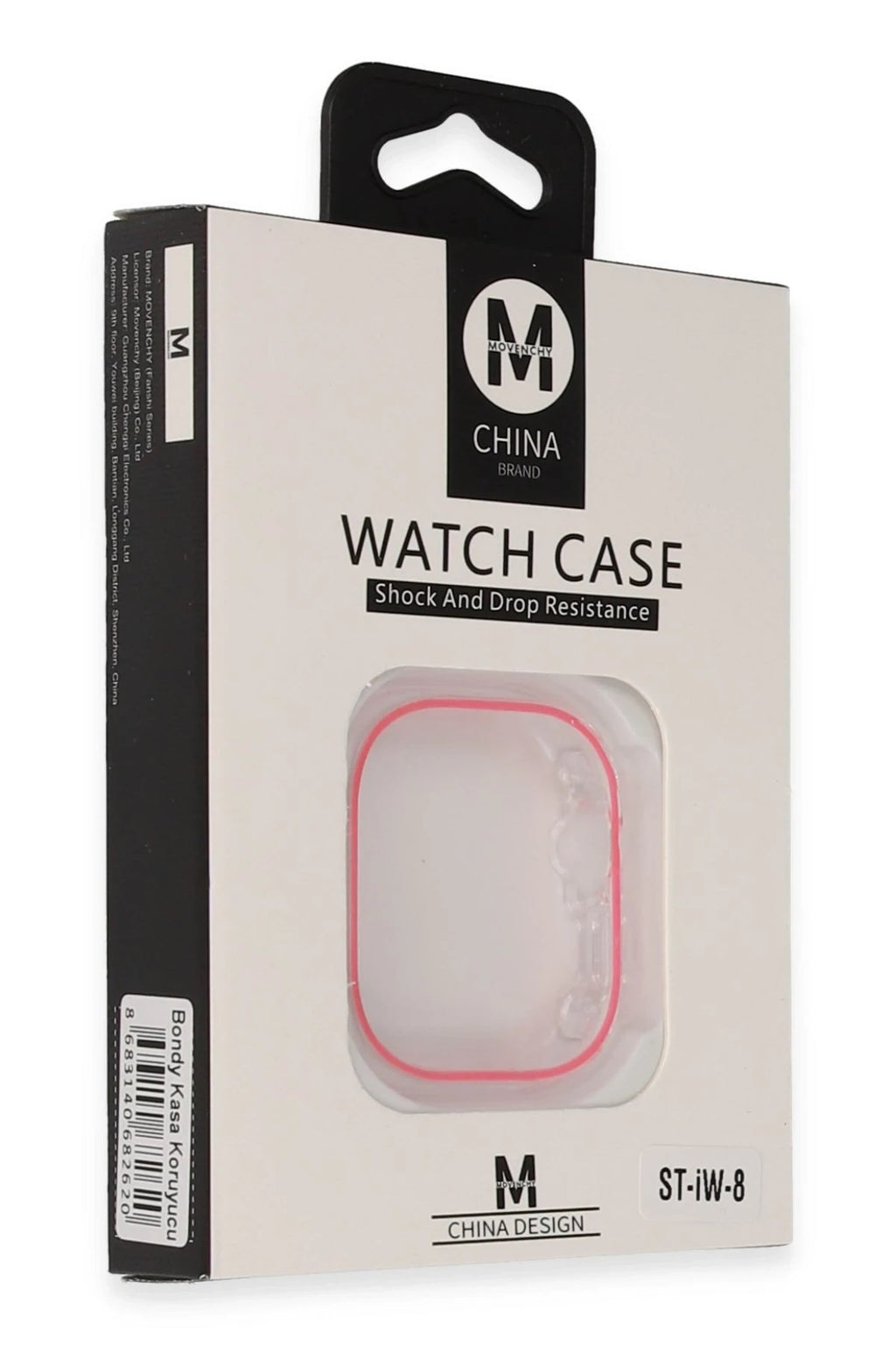 Mey İthalat® Watch 45mm Bondy Kasa Koruyucu - Pembe