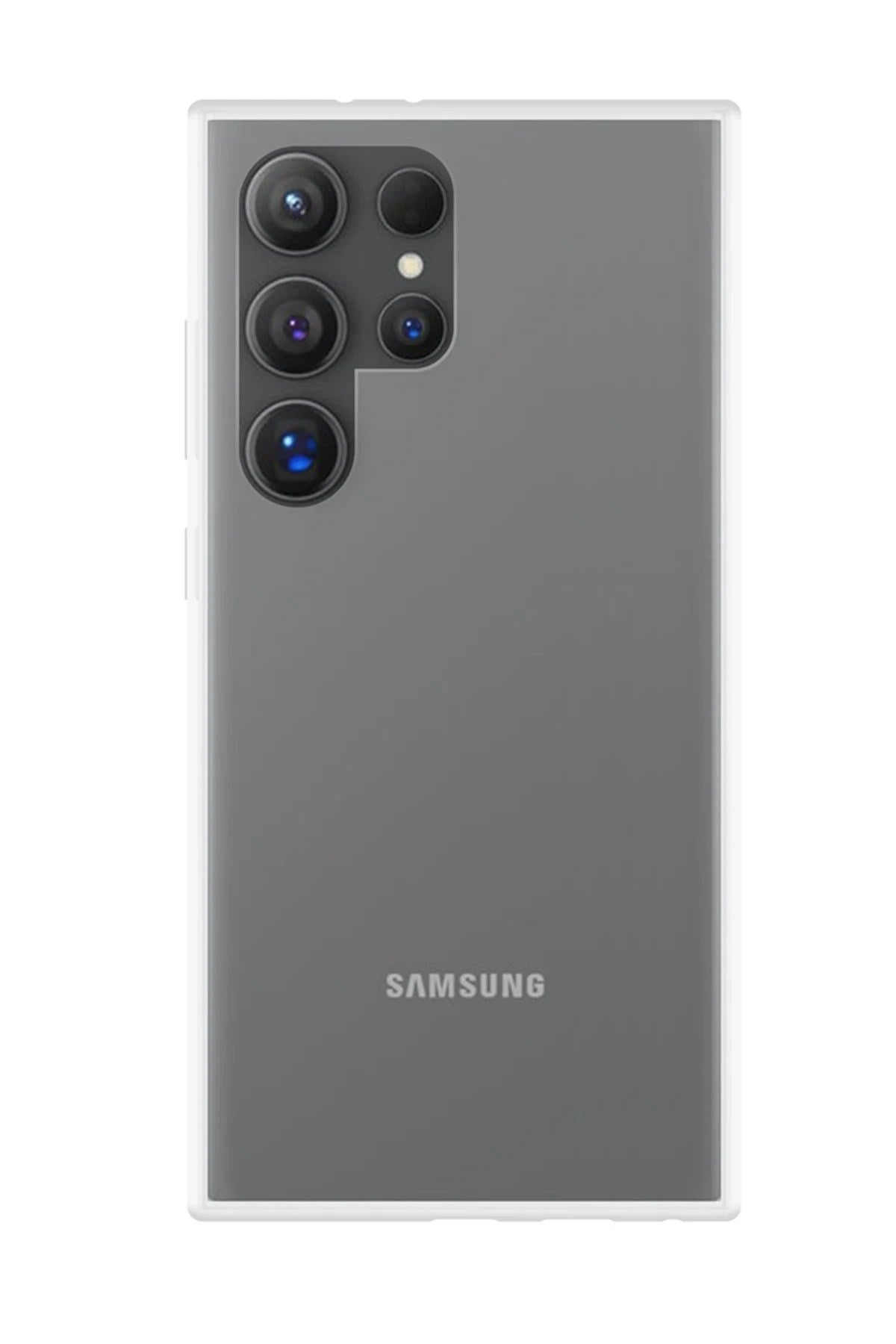 Mey İthalat® Samsung Galaxy S24 Ultra Kılıf Lüx Şeffaf Silikon