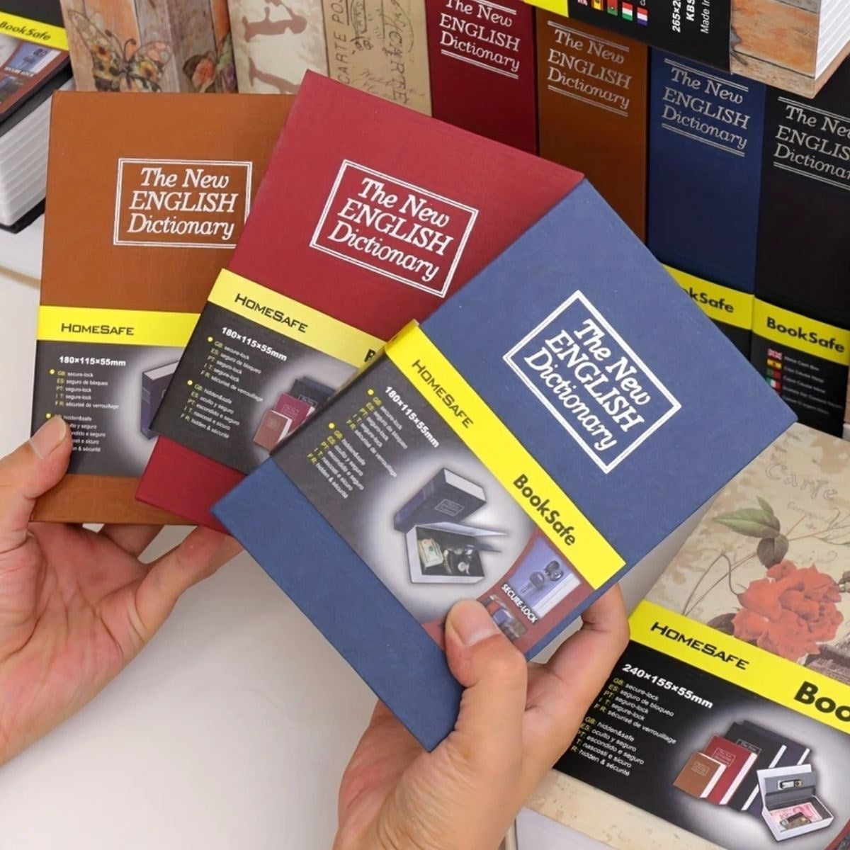 Kitap Görünümlü Gizli Kasa