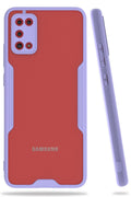 Mey İthalat® Samsung Galaxy A02S Kılıf Platin Silikon - Lila