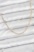 Mey İthalat® CM 14K Gold Renk Kalp Zincirli Kadın Kolye