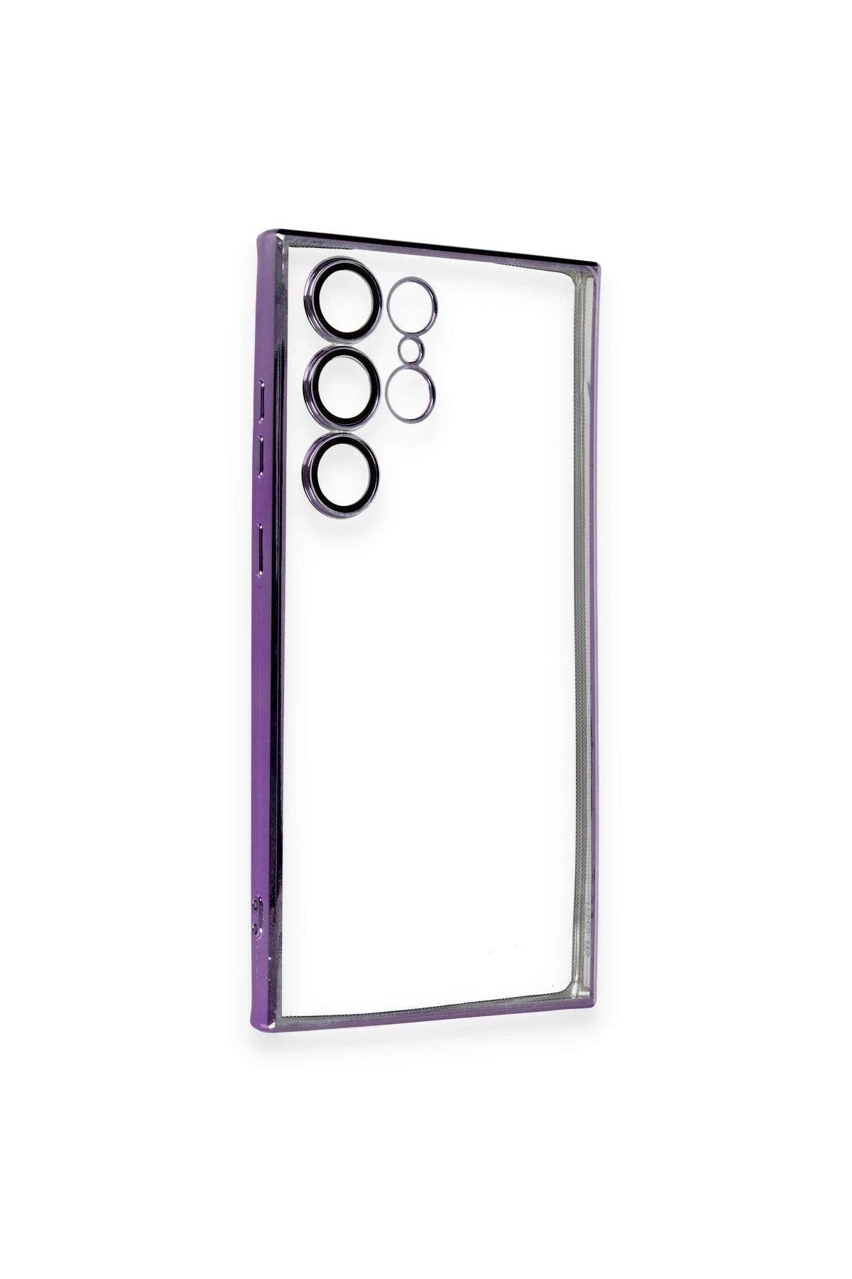 Mey İthalat® Samsung Galaxy S24 Ultra Kılıf Lensli Silikon - Siyah