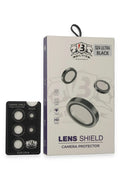 Mey İthalat® Samsung Galaxy S24 Ultra Bilvis Titan Kamera Lens - Siyah