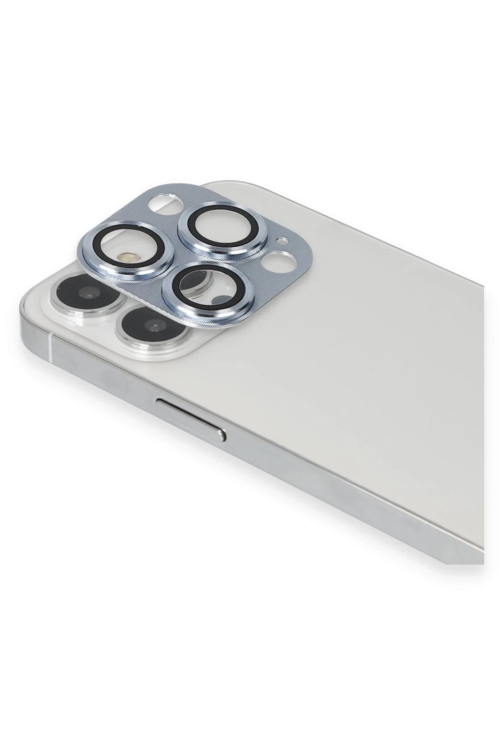 Mey İthalat® iPhone 13 Pro Max Pers Alüminyum Kamera Lens - Sierra Blue