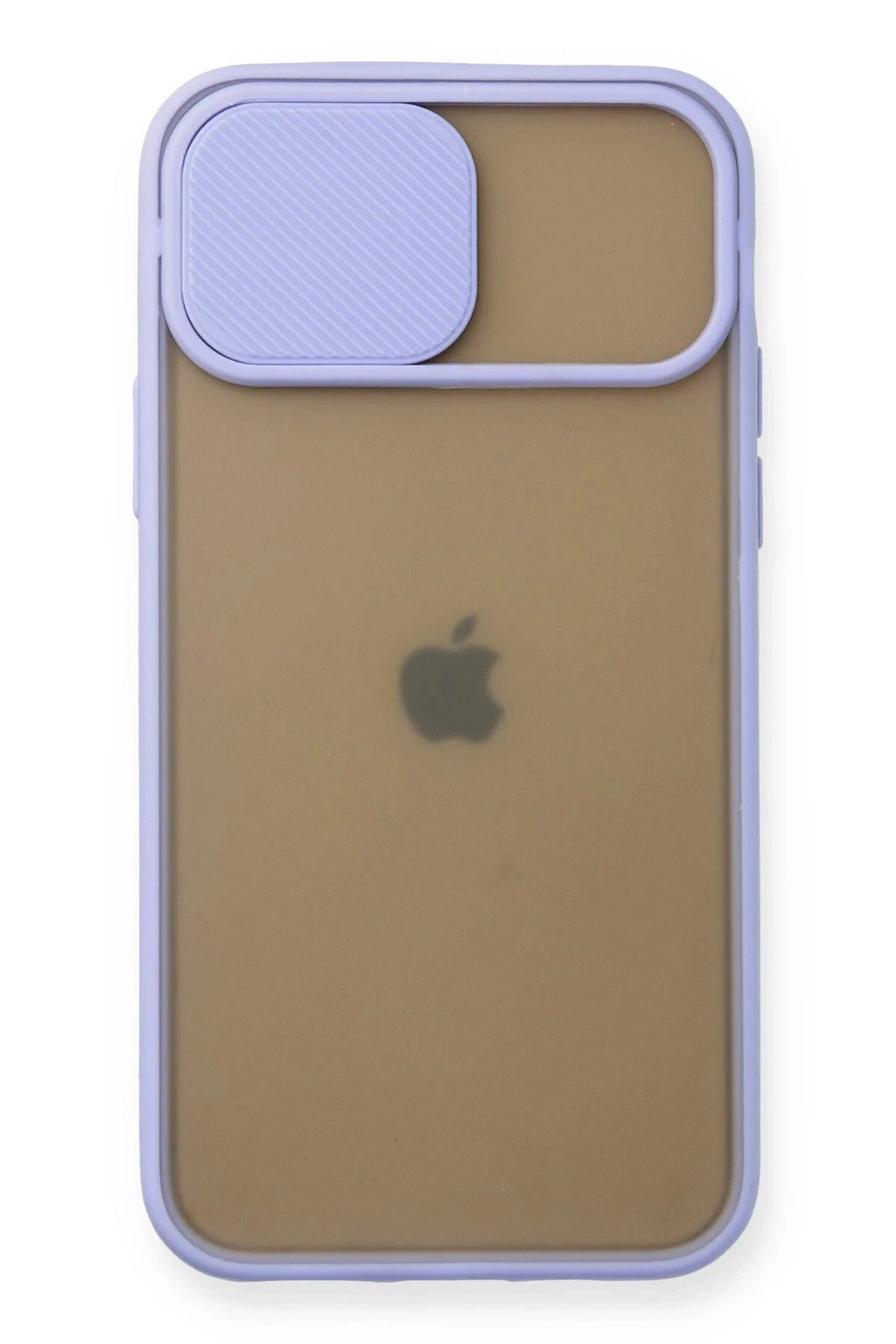 Mey İthalat® iPhone 11 Pro Kılıf Palm Buzlu Kamera Sürgülü Silikon - Lila