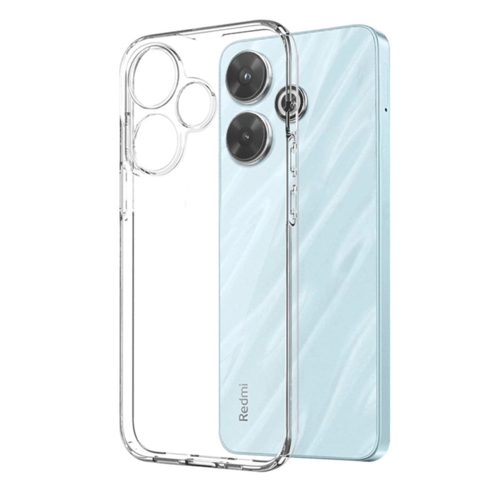 Mey İthalat® Redmi 13 4G Kılıf Lüx Şeffaf Silikon