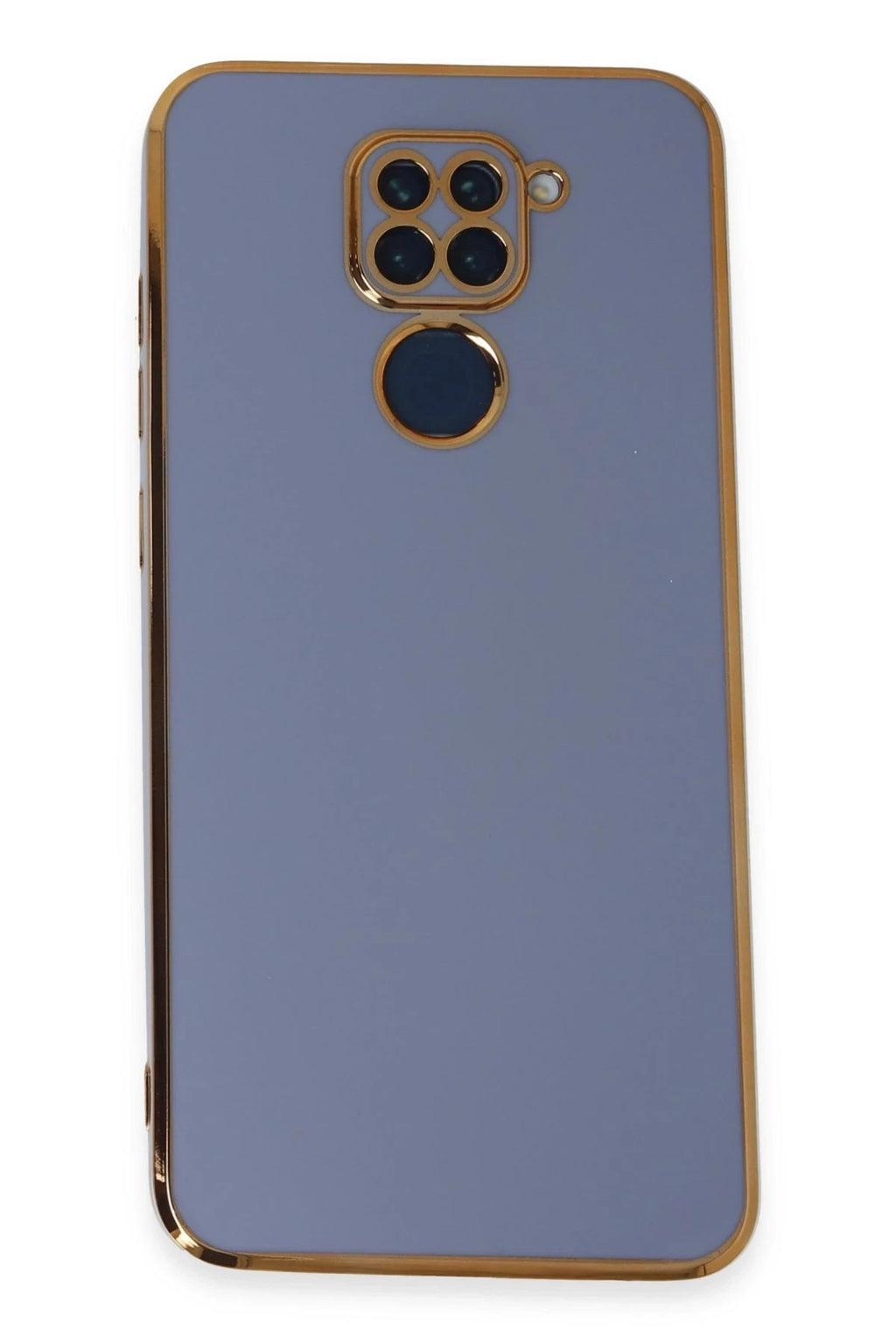 Mey İthalat® Redmi Note 9 Kılıf Volet Silikon - Mavi