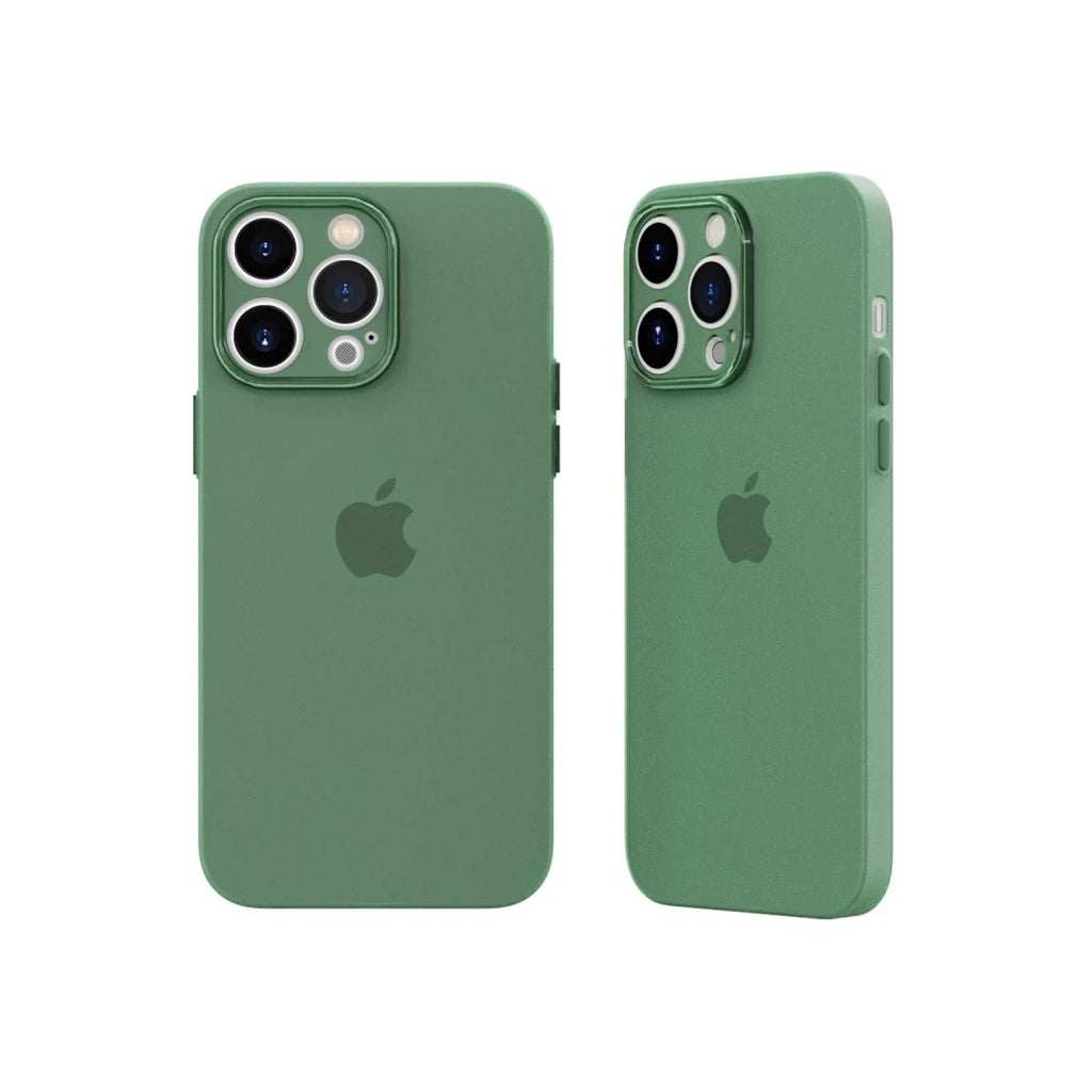 Mey İthalat® iPhone 14 Pro Kılıf Puma Silikon - Yeşil