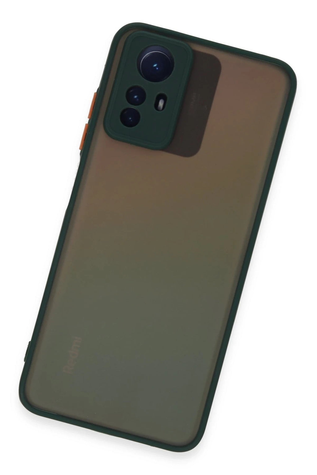 Mey İthalat® Redmi Note 12S Kılıf Montreal Silikon Kapak - Yeşil