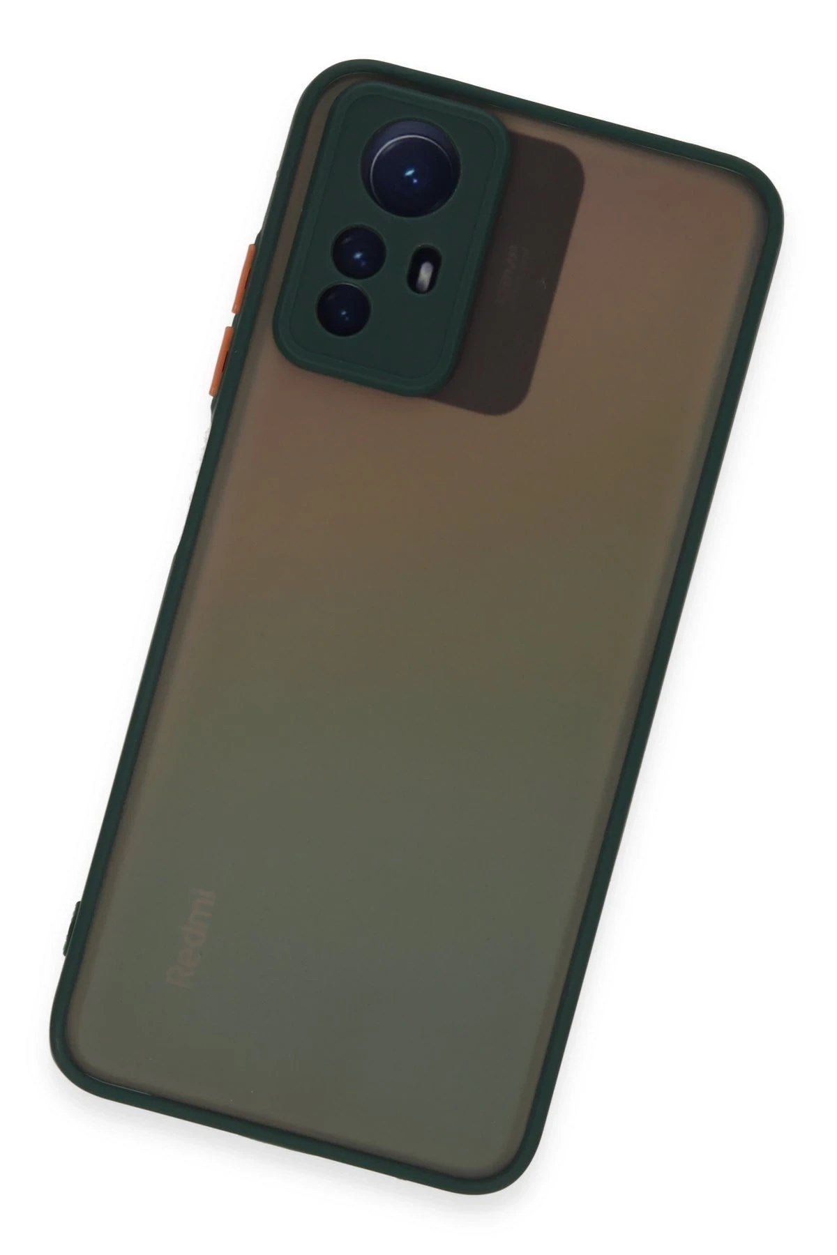 Mey İthalat® Redmi Note 12S Kılıf Montreal Silikon Kapak - Yeşil