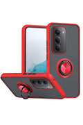 Mey İthalat® Redmi 15 4G Montreal Yüzüklü Silikon Kapak - Kırmızı