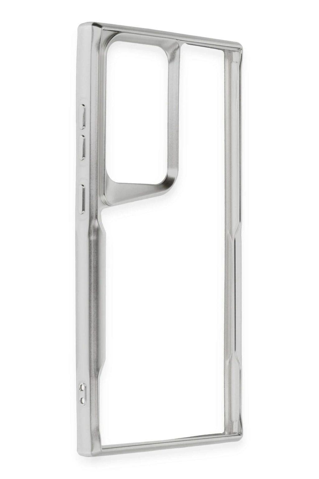 Mey İthalat® Samsung Galaxy S25 Ultra Kılıf Boyi Silikon Kapak - Gümüş
