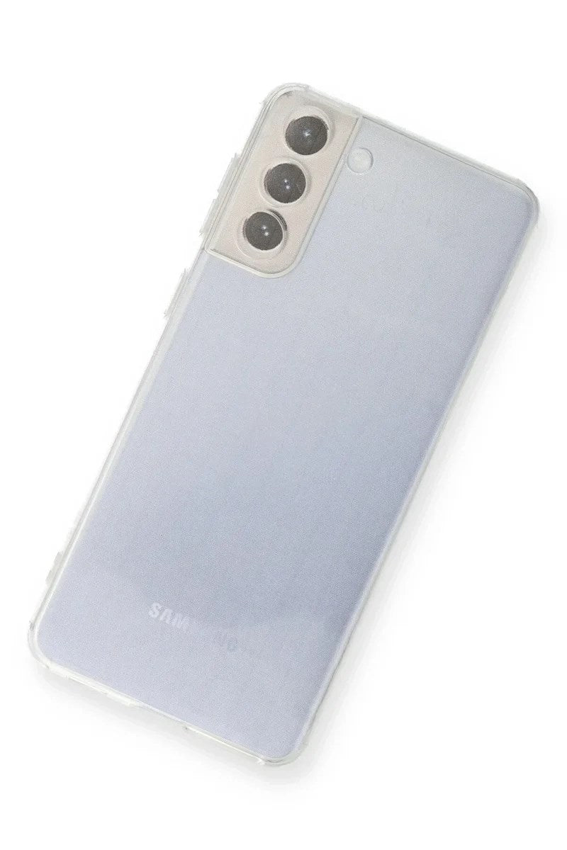 Mey İthalat® Samsung Galaxy S21 FE Kılıf Lüx Şeffaf Silikon