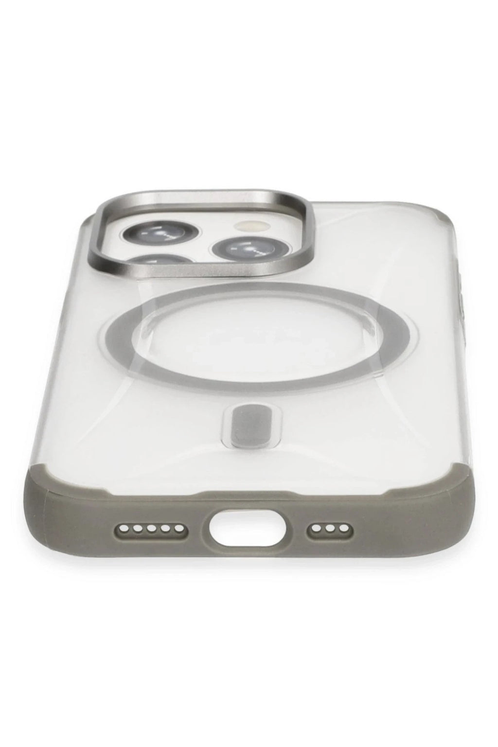 Mey İthalat® iPhone 15 Pro Max Hilton Magsafe Kapak - Titan Gri