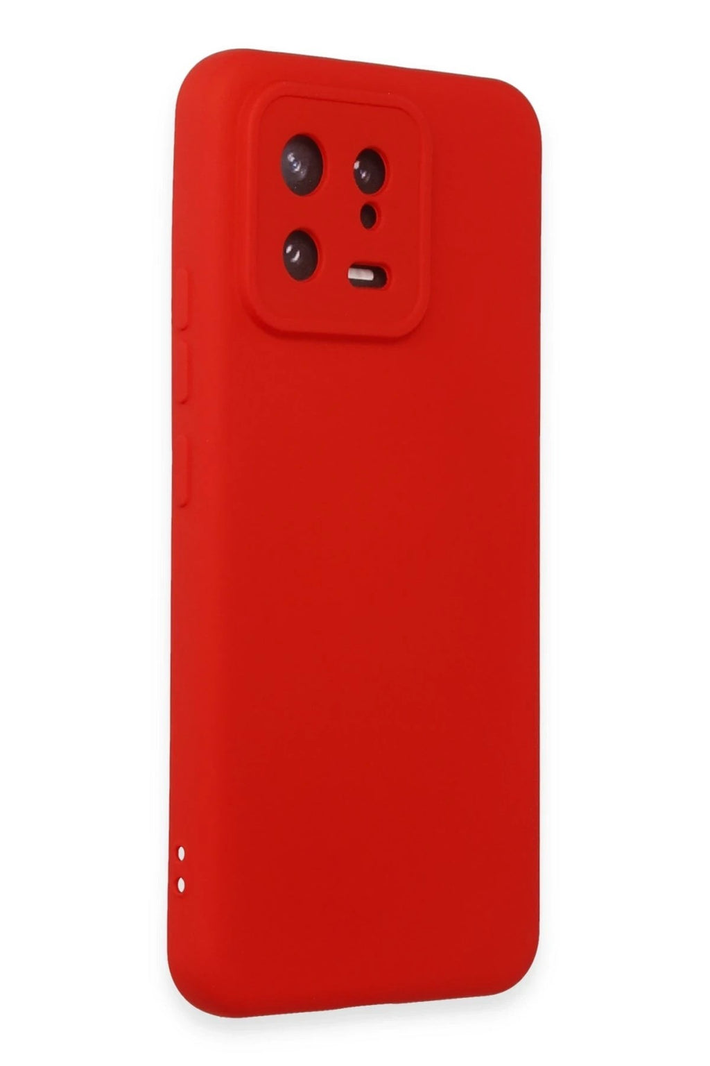 Mey İthalat® Mi 13 Kılıf Nano içi Kadife Silikon - Kırmızı