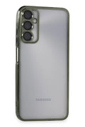 Mey İthalat® Samsung Galaxy A05S Kılıf Lensli Silikon - Yeşil