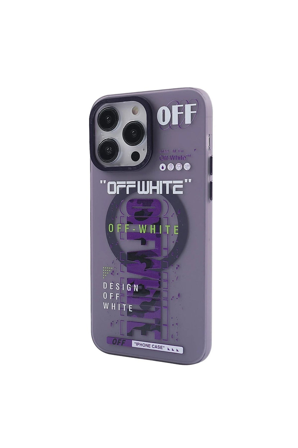 Mey İthalat® iPhone 14 Pro Kılıf Apollo Magneticsafe Desenli Kapak - Apollo Mor - 3