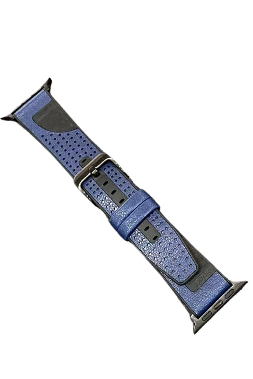 Mey İthalat® Watch 45mm Buff Deri Kordon - Lacivert