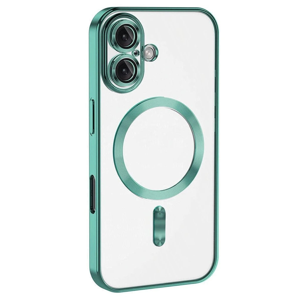 Mey İthalat® iPhone 16 Kılıf Kross Magneticsafe Kapak - Turkuaz