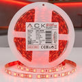 Kırmızı LED Şerit 5m – 60 LED/m 12V 14.4W Güçlü 3 Çipli Işık Şerit Led