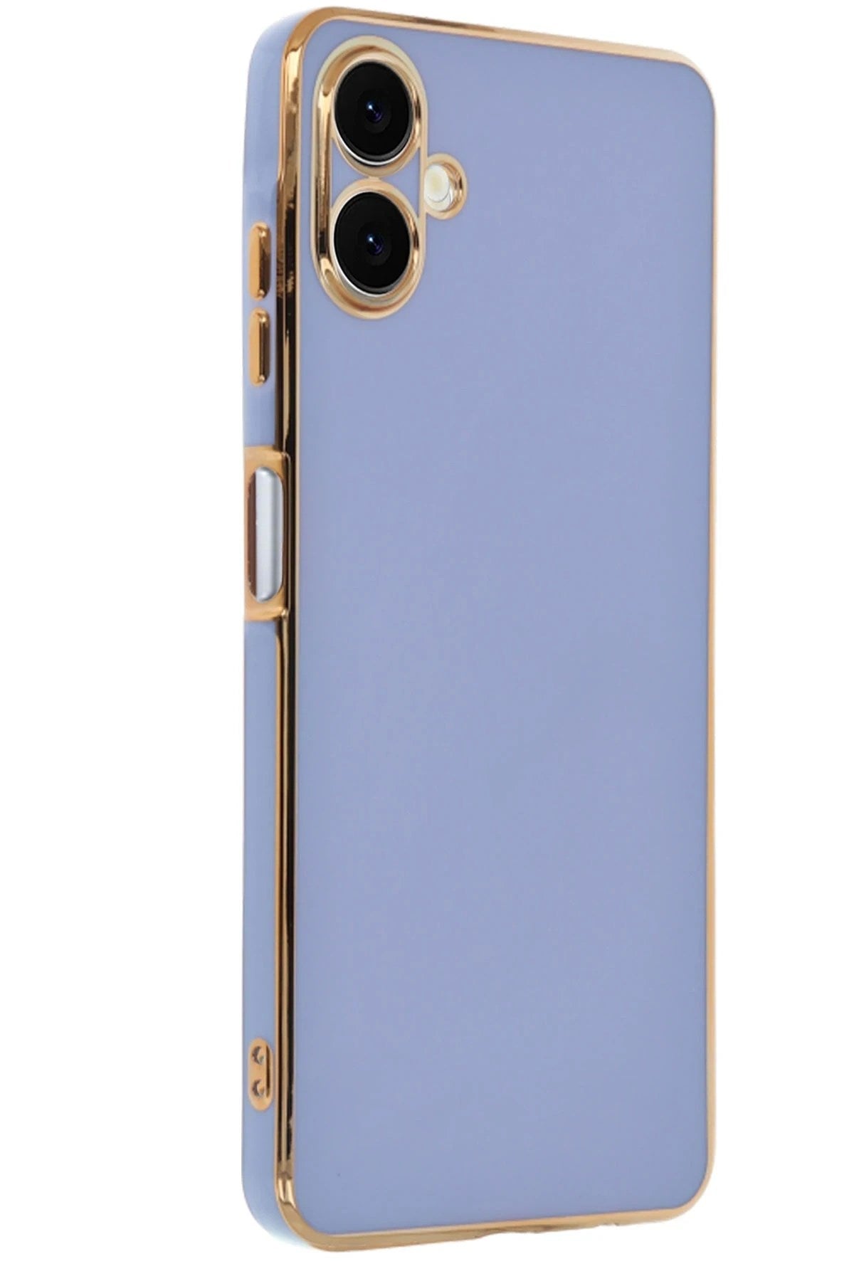 Mey İthalat® Samsung Galaxy A06 Kılıf Volet Silikon - Mavi