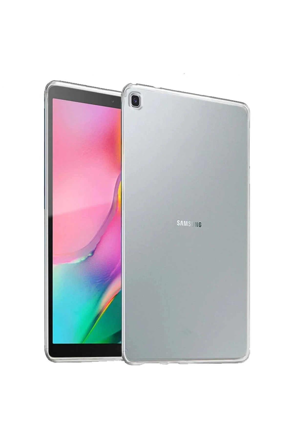 Mey İthalat® Samsung Galaxy T500 Tab A7 10.4 Kılıf Tablet Şeffaf Silikon