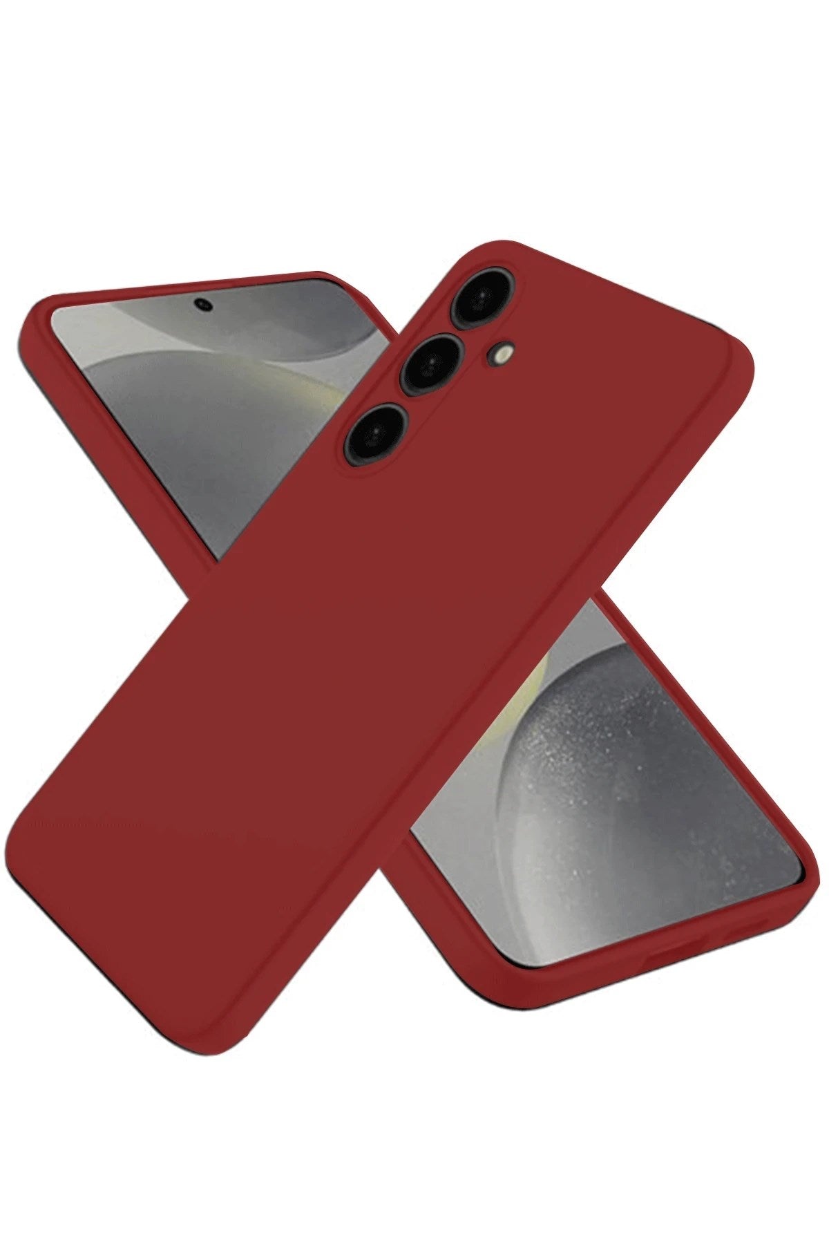 Mey İthalat® Samsung Galaxy A26 Kılıf First Silikon - Kırmızı