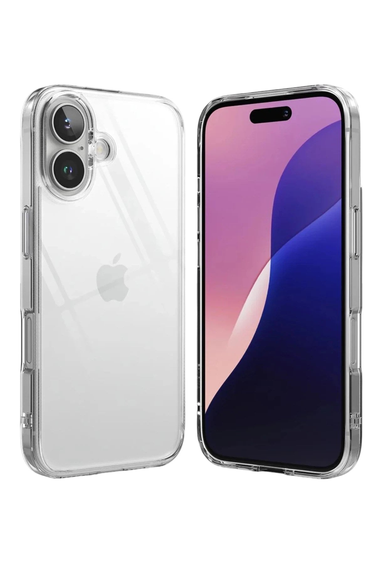 Mey İthalat® iPhone 17 Lüx Şeffaf Silikon - Şeffaf