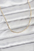 Mey İthalat® CM 14K Gold Renk Zincirli 60 cm Kadın Kolye