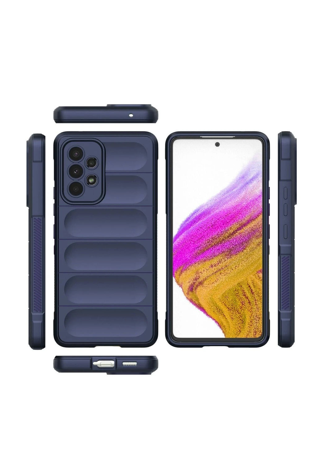 Mey İthalat® Samsung Galaxy A53 5G Kılıf Optimum Silikon - Lacivert