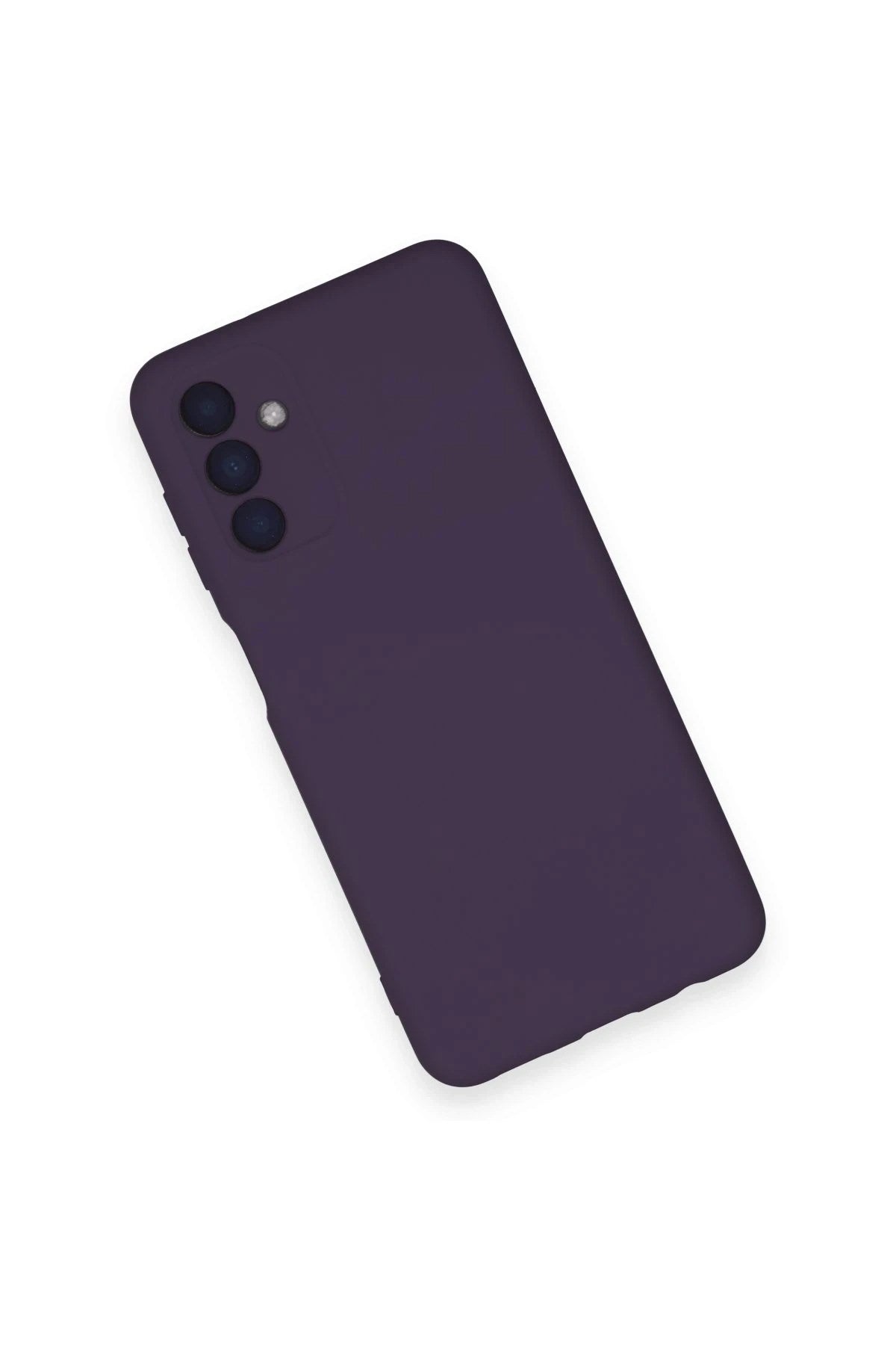 Mey İthalat® Samsung Galaxy A14 4G Kılıf Nano içi Kadife Silikon - Mor