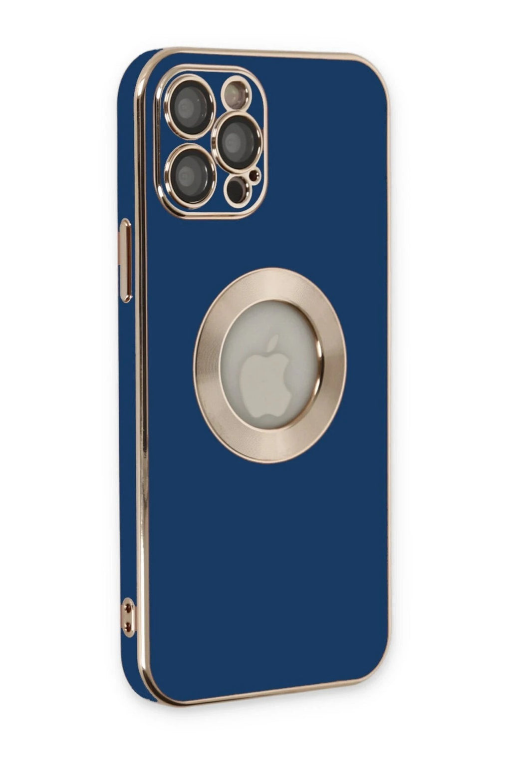 Mey İthalat® iPhone 12 Pro Max Kılıf Store Silikon - Mavi