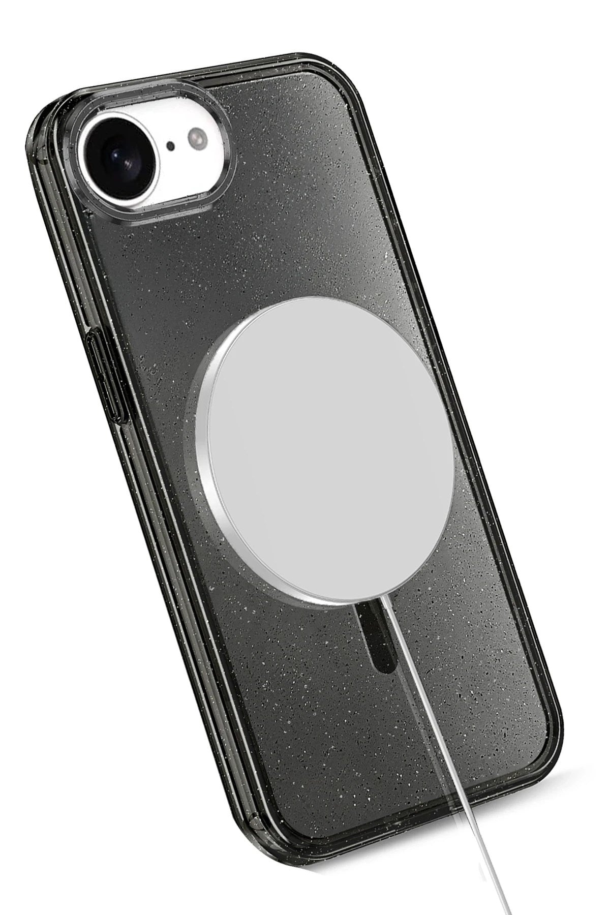 Mey İthalat® iPhone 16E Star Magsafe Kapak - Pembe