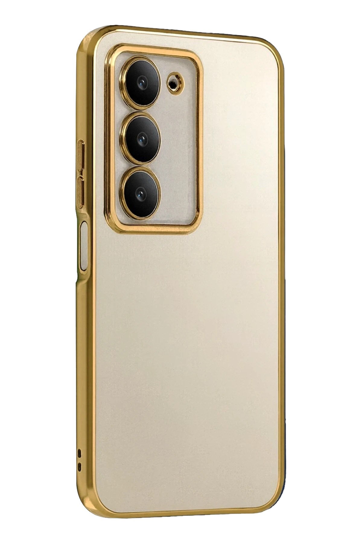 Mey İthalat® Redmi 15 4G Lensli Silikon - Gold
