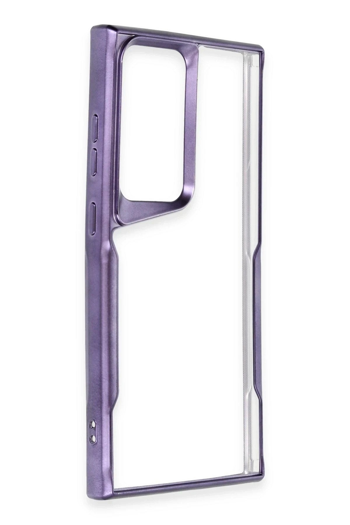 Mey İthalat® Samsung Galaxy S25 Ultra Kılıf Boyi Silikon Kapak - Derin Mor
