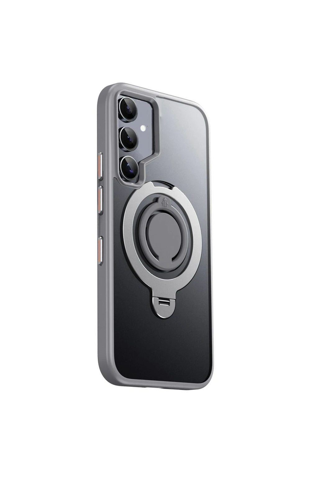 Mey İthalat® Samsung Galaxy S24 Avatar 360 Dönen Magsafe Kapak - Titan Gri