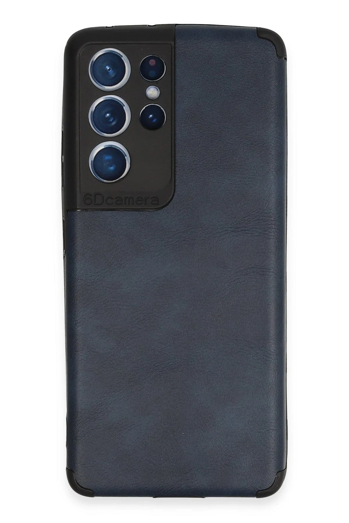 Mey İthalat® Samsung Galaxy S21 Ultra Kılıf Loop Deri Silikon - Lacivert