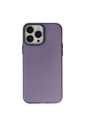 Mey İthalat® iPhone 14 Pro Max Kılıf Modos Metal Kapak - Derin Mor