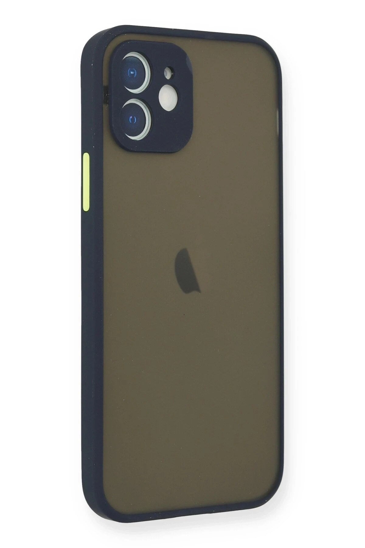 Mey İthalat® iPhone 12 Mini Kılıf Montreal Silikon Kapak - Lacivert