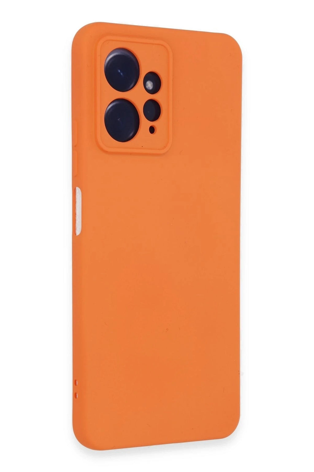 Mey İthalat® Redmi Note 12 4G Kılıf Nano içi Kadife Silikon - Turuncu